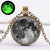 Birth Moon Bracelet Glow In The Dark Moon Phase Silver Chain Bracelet Glowing Birthday Moon Jewelry Lunar Phase Bracelets Charm